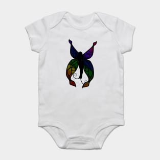 Fae Rainbow Silhouette Baby Bodysuit